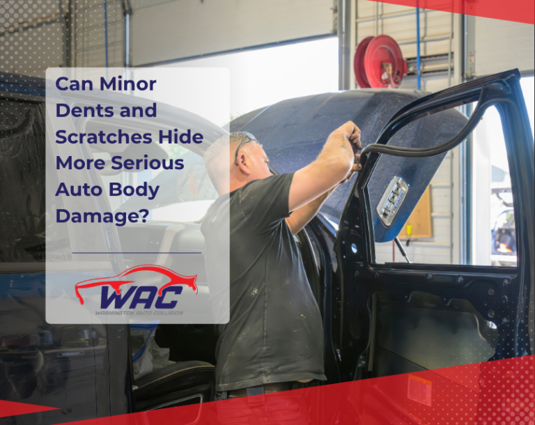 Can Minor Dents and Scratches Hide More Serious Auto Body Damage